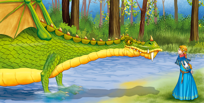 принцесса и дракон