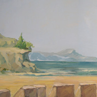 Балкон фрагмент росписи