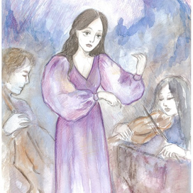 Девушка со скрипкой 