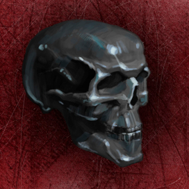 Обсидиановый череп