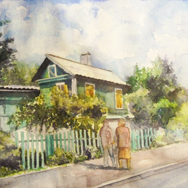 Утренняя прогулка в станице Старочеркасской 