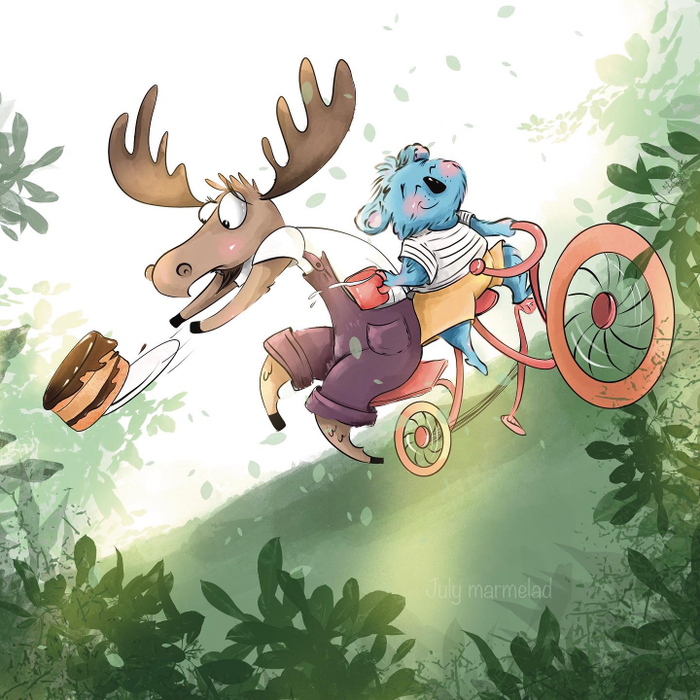 Ох уж этот лось 