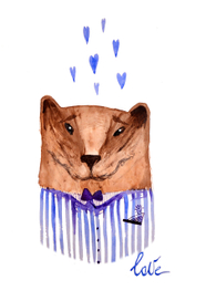 Влюбленный борсук