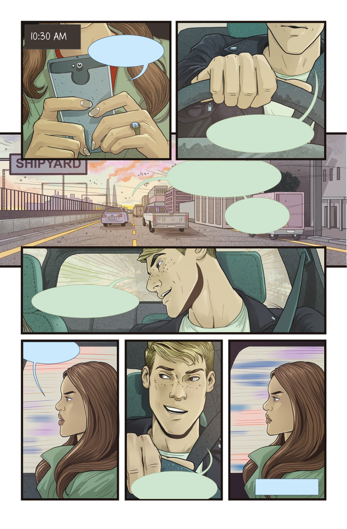 Страница комикса