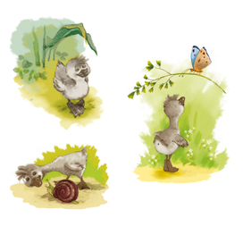 заставки "Гадкий утёнок"