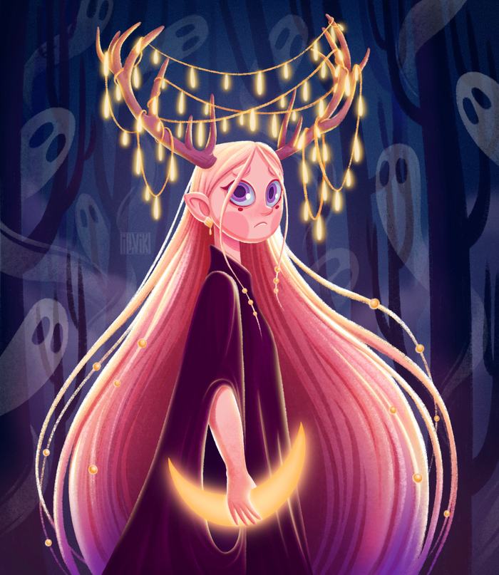 Начинающая воительница со страхами