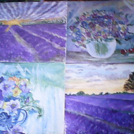 Коллекция Прованс-Анютины глазки