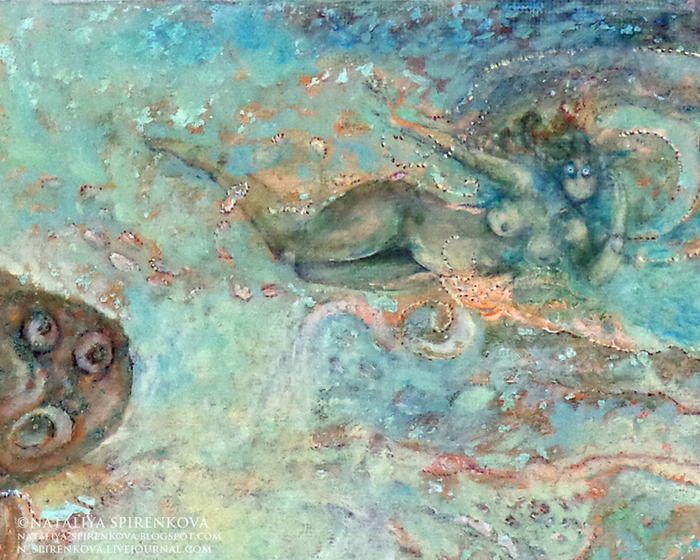 Нимфы.(фрагмент)