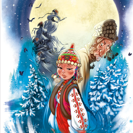 иллюстрация к чувашским сказкам