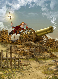 Приключения барона Мюнхаузена .