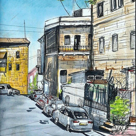 Хайфа. Дворик