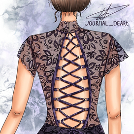 Fashion иллюстрация 