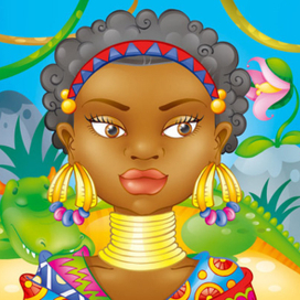 африканка Катумби (серия *принцессы мира*)