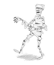 Канун всех святых - Древняя Мумия