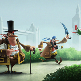 Пираты в Англии