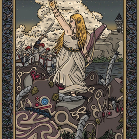 "Zelda Leading the People"