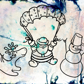 Новогодняя открытка