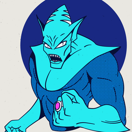 Рептилоид с перстнем