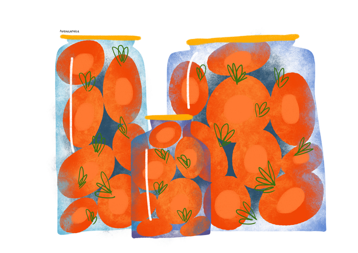 бабушкины помидоры