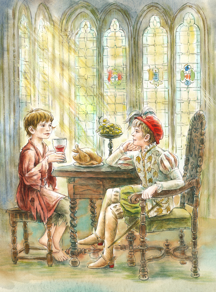 "Принц и нищий" Марк Твен