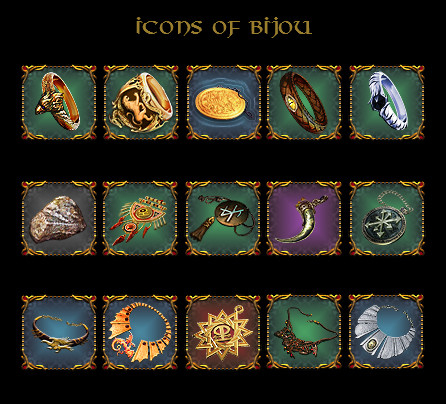 Иконки амулетов / Icons of amulets