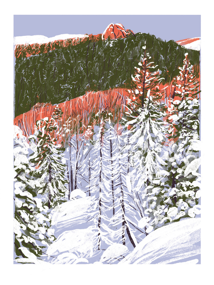 Красноярские Столбы. лист 2.