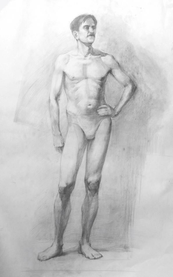 мужская обнаженка 1