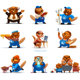 Мы Бо-брЫ! Ве-се-лЫ!