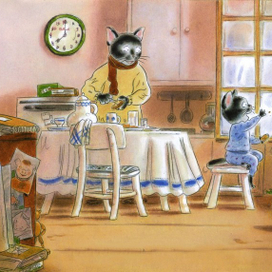 Лила отправляется к морю)