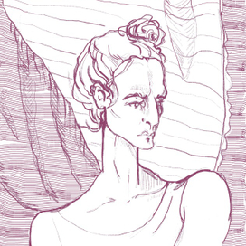 красота строгого лица