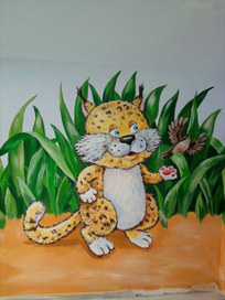 Детская по собственным эскизам.Киев. Жилой комплекс "Конык", д. Чапаевка