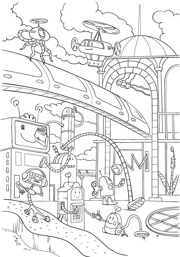 Планета роботов