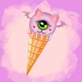 Мороженное-монстрик