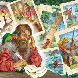 И вообше не один Синдбад по морям ходил. Европейцы тоже в передряги попадали.