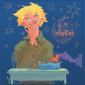 Открытка на День Св.Валентина