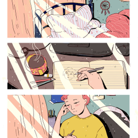 утро начинается не с кофе 