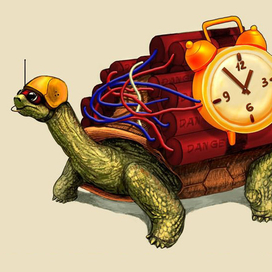 Черепаха-террорист