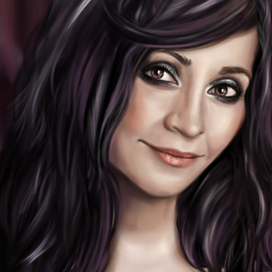 Digital портрет Lacey Sturm