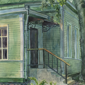 Крыльцо церкви