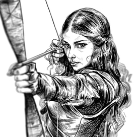 Лучница (стадик).