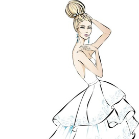 Свадебная иллюстрация