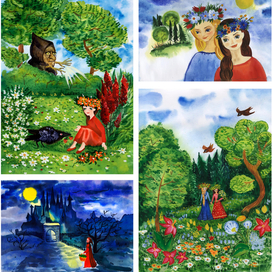 иллюстрации к сказке