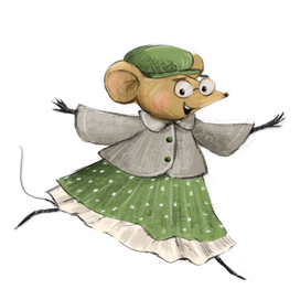 Бабушка-мышь