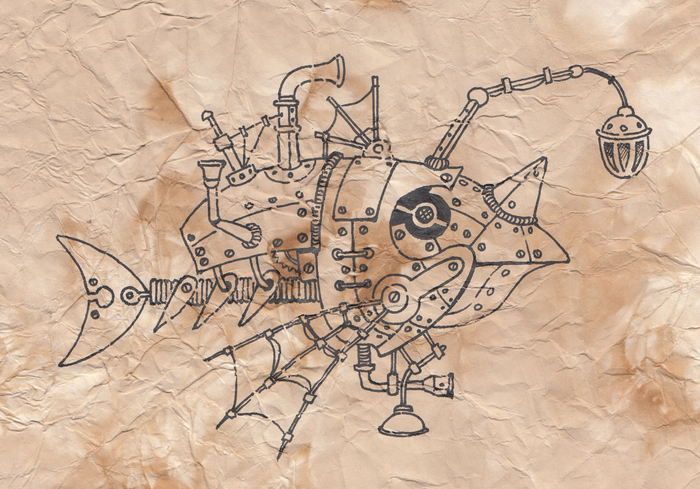 Рыба. Рисунок свободен! 