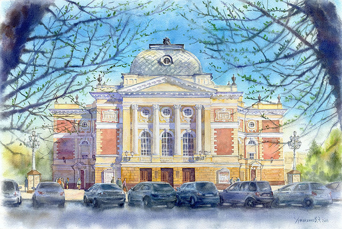 Тёплый апрель