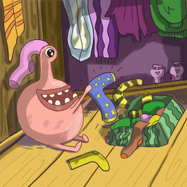 Носочный монстр 