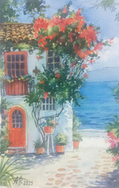 Акварельные скетчи