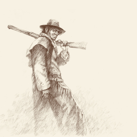 Иллюстрация к роману Жюля Верна "Пятнадцатилетний Капитан" (Гэррис)