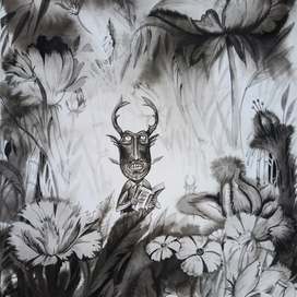 Автопортрет с сыном