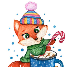 Лисенок с какао